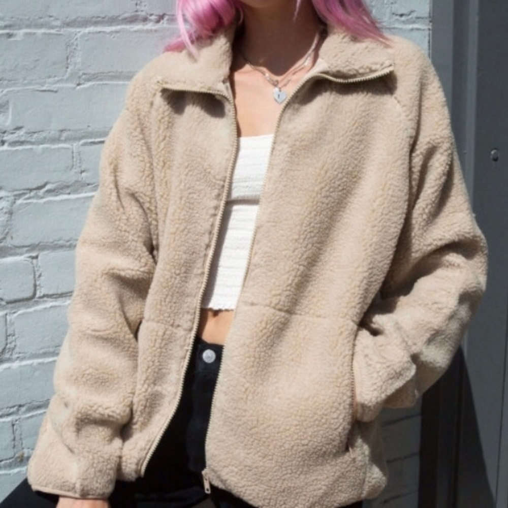 BRANDYMELVILLE💗 Willow Shearling Jacket